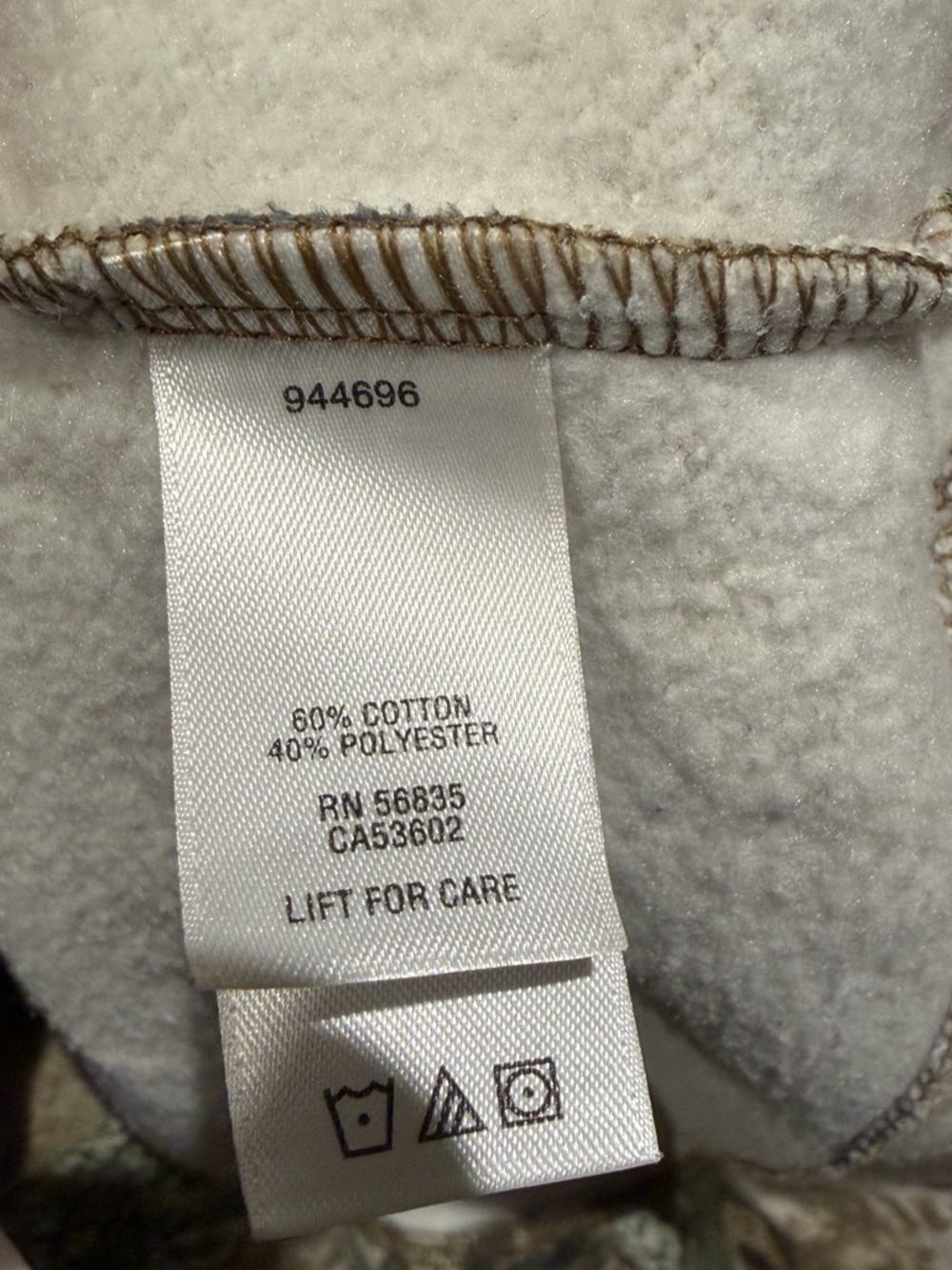 Cabela's Camo Logo Hoodie - Picture 4 of 5